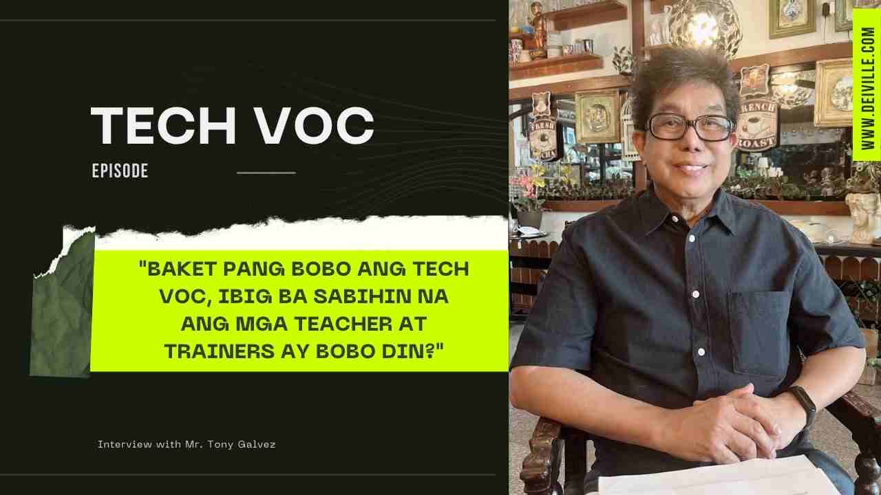PINOY TECH VOC: Baket pang bobo ang tech voc, ibig ba sabihin na ang mga teacher at trainors ay bobo din?